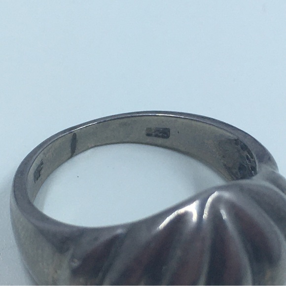 .925 Vintage sterling silver ring - Picture 9 of 13